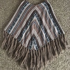 Vintage poncho
